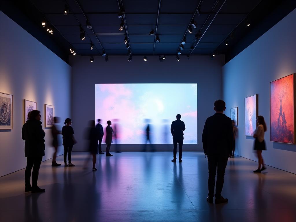 Exposition art contemporain Lyon multimédia